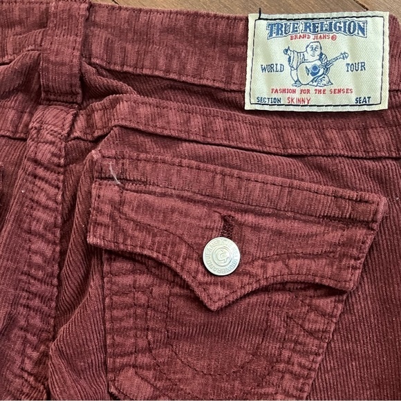 True  Religion: Cotton-blend Corduroy Pants - Picture 7 of 8